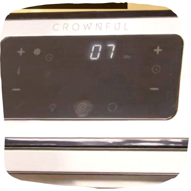 Image of Put it in Air Fryer Oven, Set the temperature at...